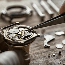 ゼンマイ切れで不動